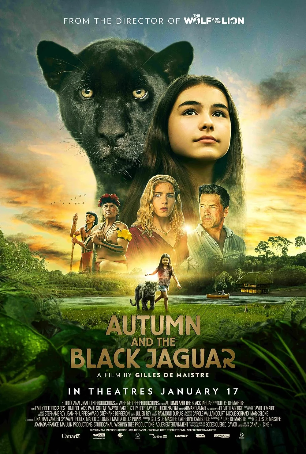Cartel de Autumn and the Black Jaguar
