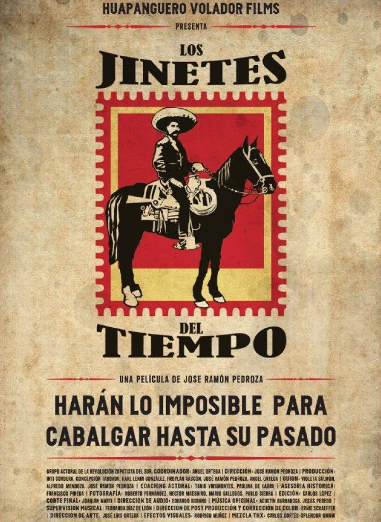 Cartel de Los Jinetes del Tiempo