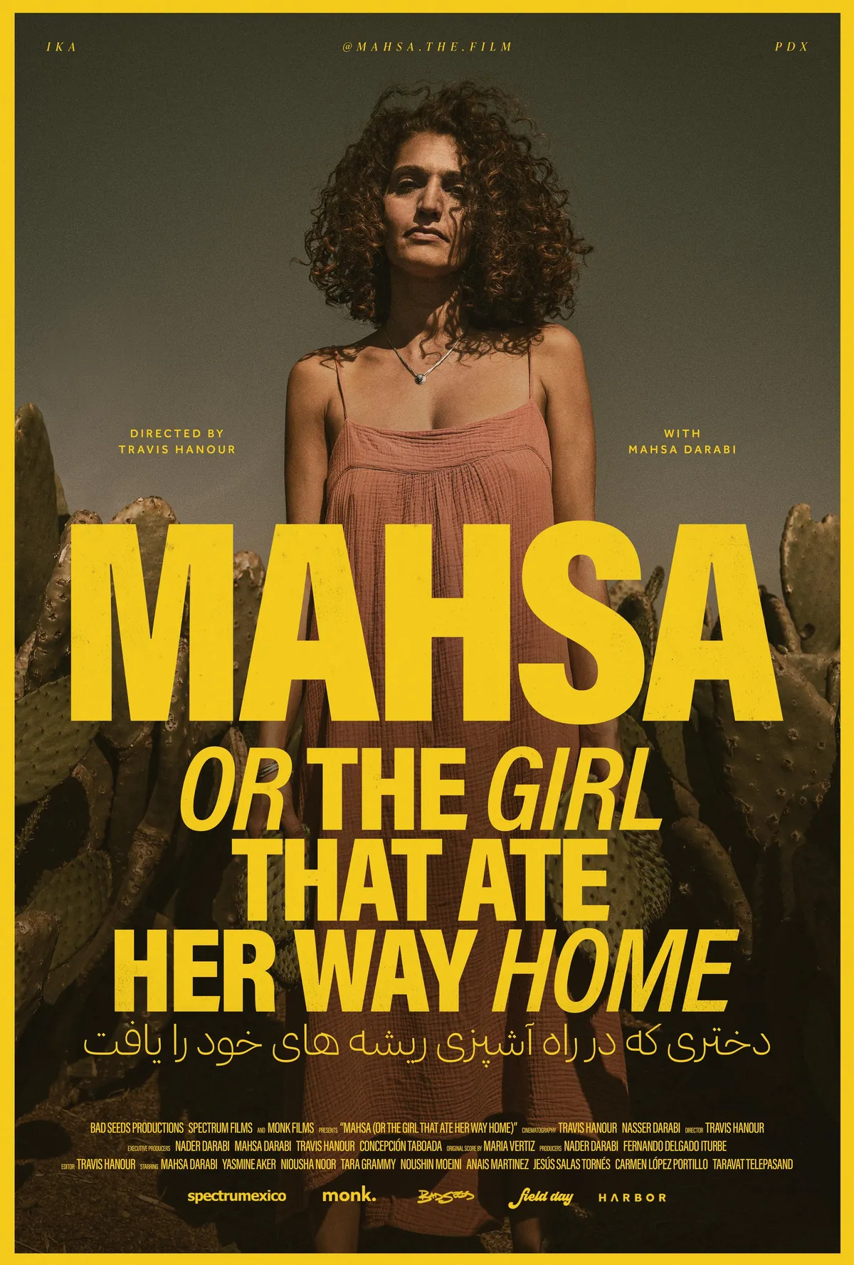 Cartel de Mahsa (Or the Girl That Ate Her Way Home)